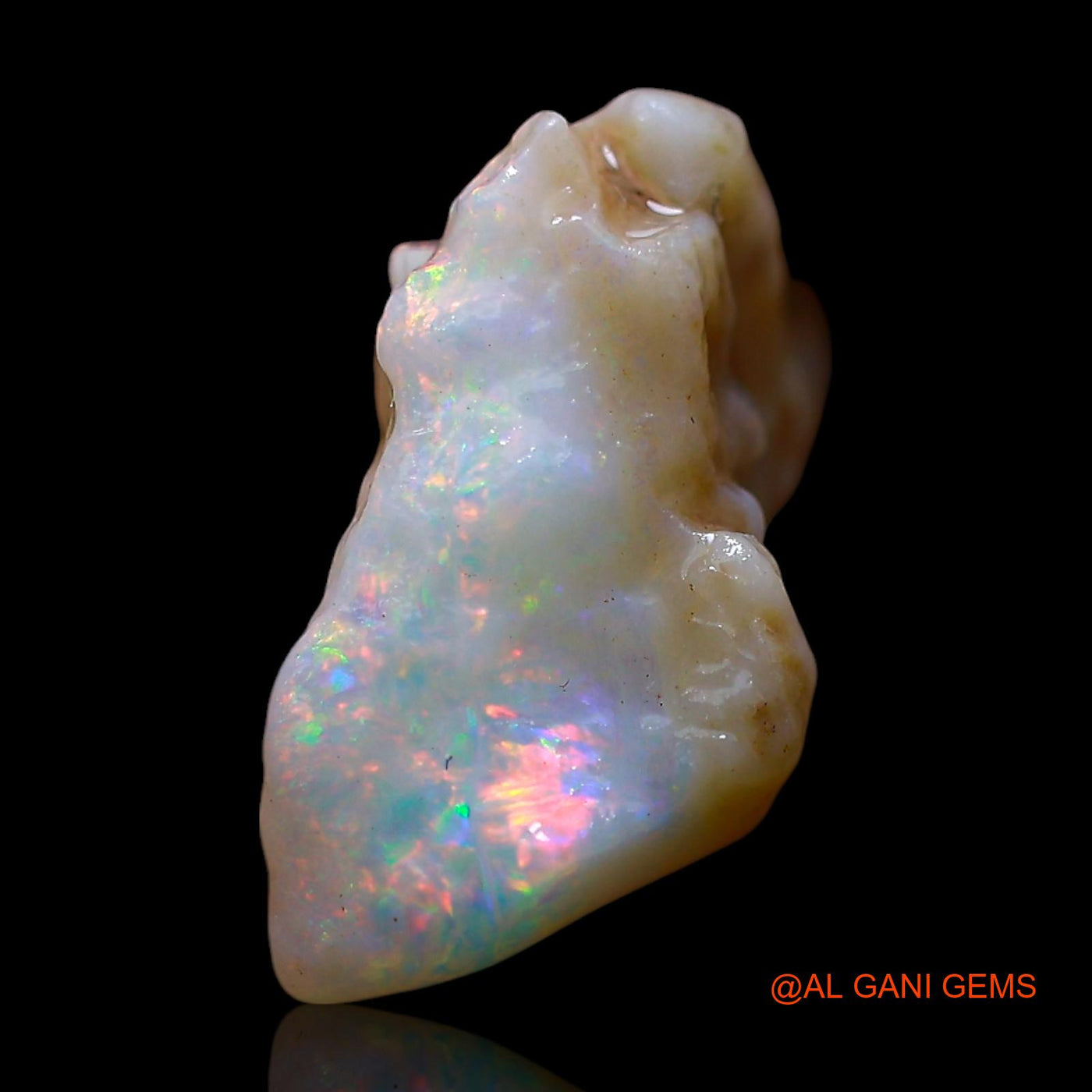5.00 Cts Unheated Australian Fire Opal Loose Gemstone Fancy Rough Natural 18x13x7 mm RE-500