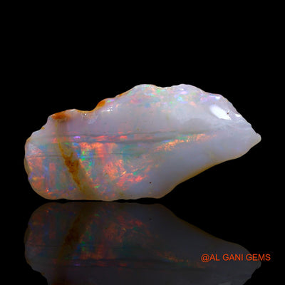 4.00 Cts Natural Australian Fire Opal Fancy Rough Loose Gemstone For Jewelry 20x9x4 mm RE-502