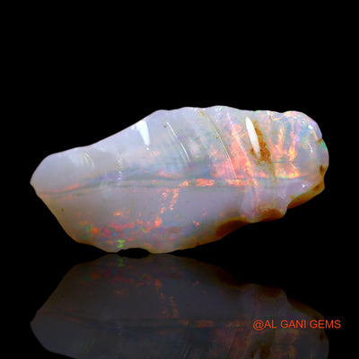4.00 Cts Natural Australian Fire Opal Fancy Rough Loose Gemstone For Jewelry 20x9x4 mm RE-502