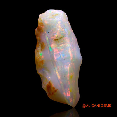 4.00 Cts Natural Australian Fire Opal Fancy Rough Loose Gemstone For Jewelry 20x9x4 mm RE-502