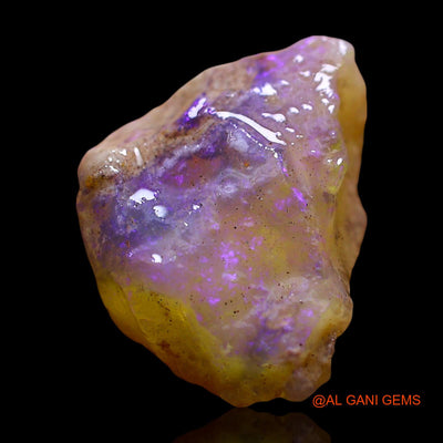 Natural Fire Opal Gemstone 6.00 Cts Loose Fancy Rough From Australia 17x12x6 mm RE-515