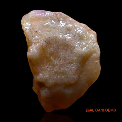 Natural Fire Opal Gemstone 6.00 Cts Loose Fancy Rough From Australia 17x12x6 mm RE-515