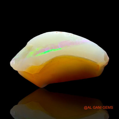 5.00 Cts Natural Australian Fire Opal Loose Gemstone Fancy Rough 15x14x5 mm RE-516