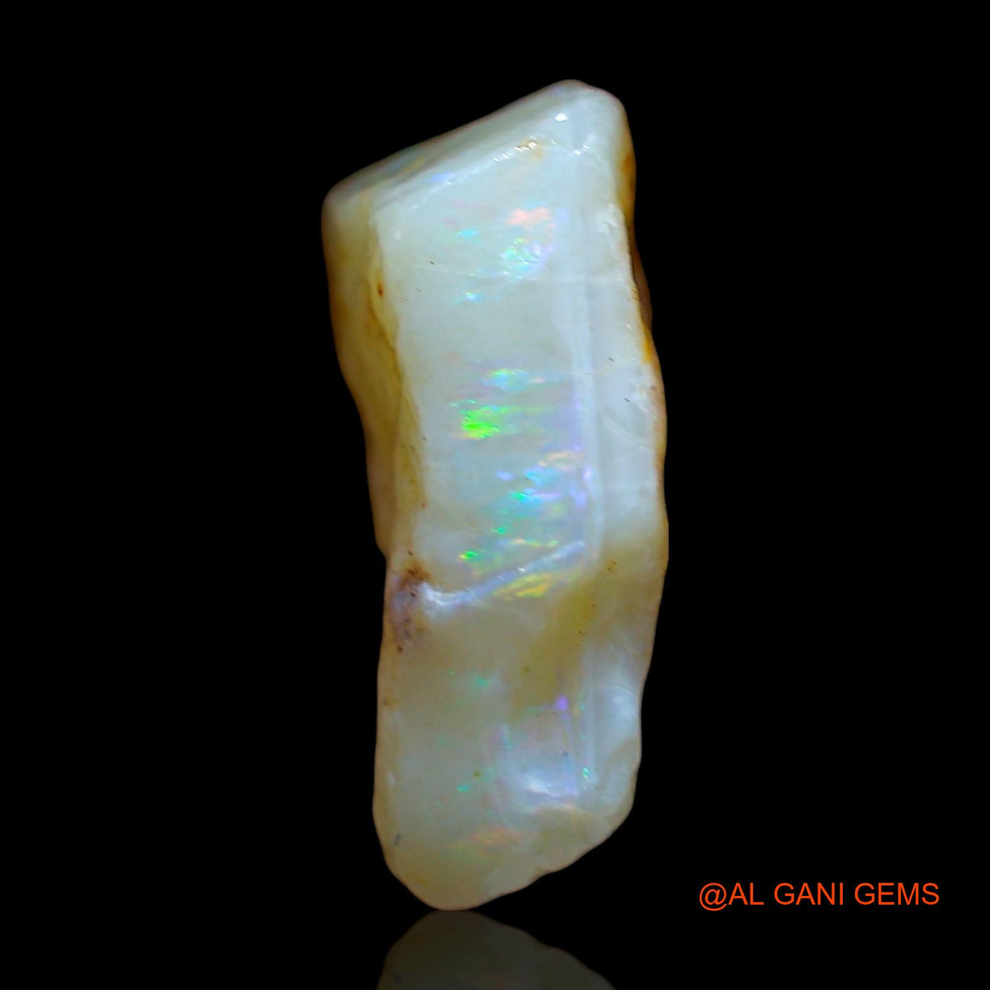6.00 Cts Natural Australian Fire Opal Loose Gemstone Fancy Rough 17x14x6 mm RE-517
