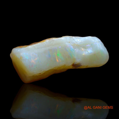 6.00 Cts Natural Australian Fire Opal Loose Gemstone Fancy Rough 17x14x6 mm RE-517