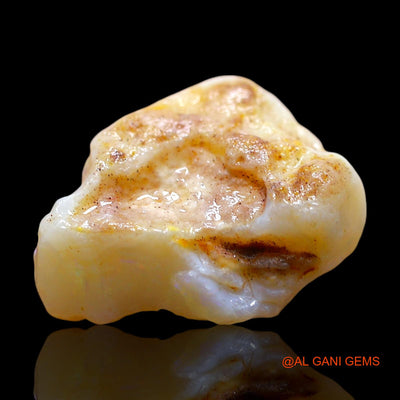 6.00 Cts Natural Australian Fire Opal Loose Gemstone Fancy Rough 17x14x6 mm RE-517