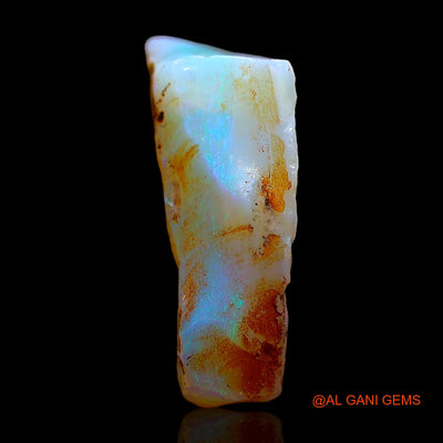 6.00 Cts Natural Australian Fire Opal Loose Gemstone Fancy Rough 16x12x5 mm RE-519