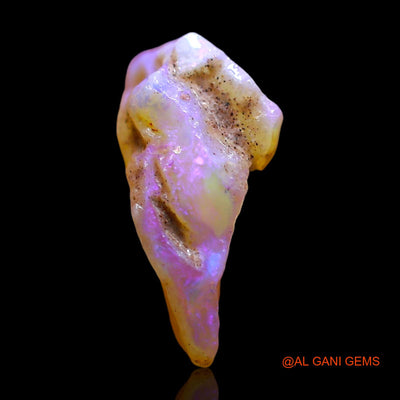 Natural Fire Opal Gemstone 5.00 Cts Loose Fancy Rough From Australia 18x12x7 mm RE-520