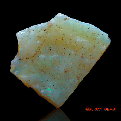 4.00 Cts Natural Australian Fire Opal Loose Gemstone Fancy Rough 15x13x3 mm RE-522