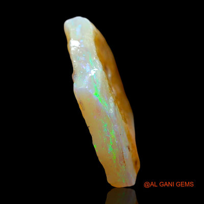 4.00 Cts Natural Australian Fire Opal Loose Gemstone Fancy Rough 15x13x3 mm RE-522