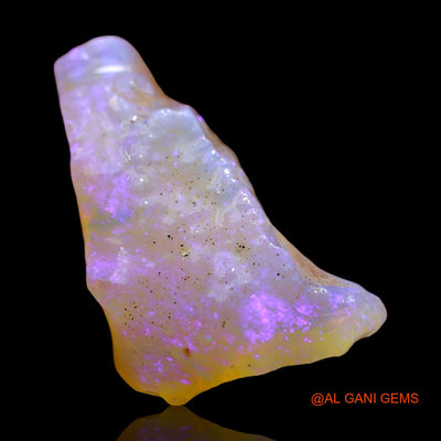 4.00 Cts Natural Australian Fire Opal Loose Gemstone Fancy Rough 16x10x4 mm RE-523