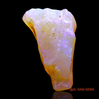 4.00 Cts Natural Australian Fire Opal Loose Gemstone Fancy Rough 16x10x4 mm RE-523