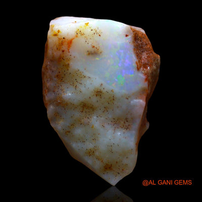 Natural Untreated Fire Opal Loose Gemstone Fancy Rough From Australia 5.00 Cts 16x12x4 mm RE-524