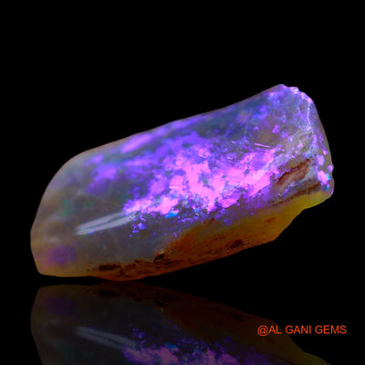4.00 Cts Natural Australian Fire Opal Loose Gemstone Fancy Rough 17x9x4 mm RE-525
