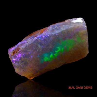 4.00 Cts Natural Australian Fire Opal Loose Gemstone Fancy Rough 17x9x4 mm RE-525