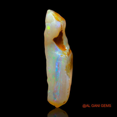 4.00 Cts Natural Australian Fire Opal Loose Gemstone Fancy Rough 18x10x4 mm RE-526