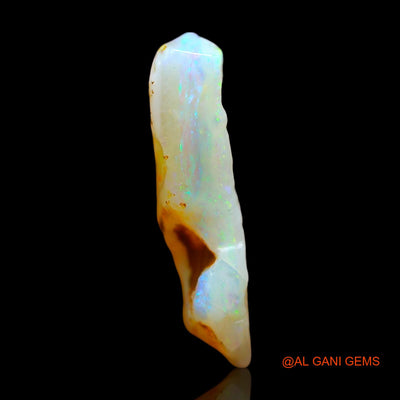 4.00 Cts Natural Australian Fire Opal Loose Gemstone Fancy Rough 18x10x4 mm RE-526
