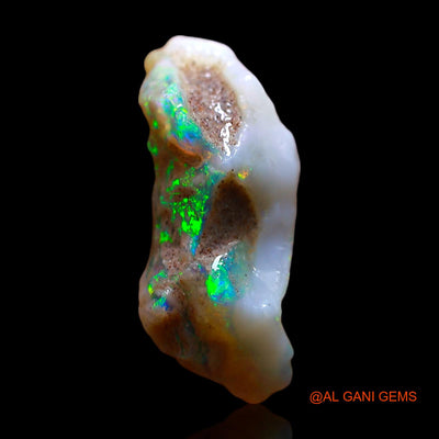 5.00 Cts Natural Australian Fire Opal Loose Gemstone Fancy Rough 18x10x7 mm RE-527
