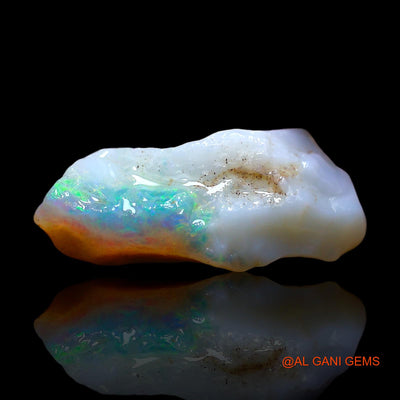 5.00 Cts Natural Australian Fire Opal Loose Gemstone Fancy Rough 18x10x7 mm RE-527