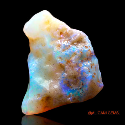 5.00 Cts Unheated Australian Fire Opal Loose Gemstone Fancy Rough Natural 15x12x6 mm RE-528