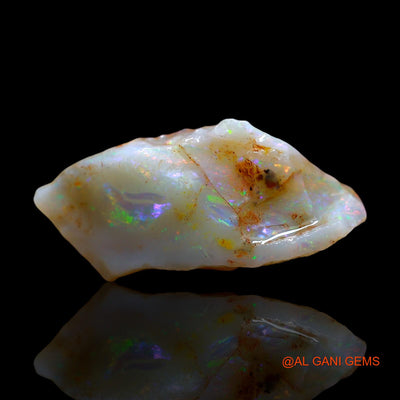 10.00 Cts Natural Australian Fire Opal Loose Gemstone Fancy Rough 19x14x8 mm RE-52