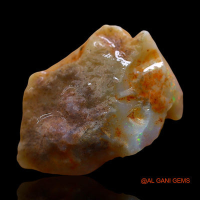 10.00 Cts Natural Australian Fire Opal Loose Gemstone Fancy Rough 19x14x8 mm RE-52