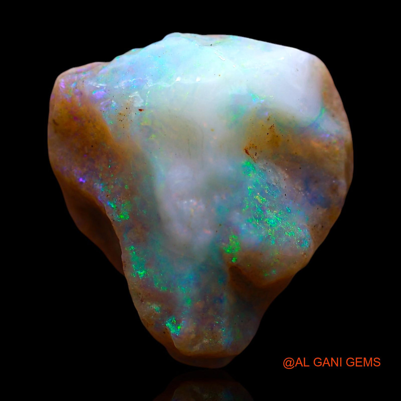 7.00 Cts Natural Australian Fire Opal Fancy Rough Loose Gemstone For Jewelry 15x13x7 mm RE-532