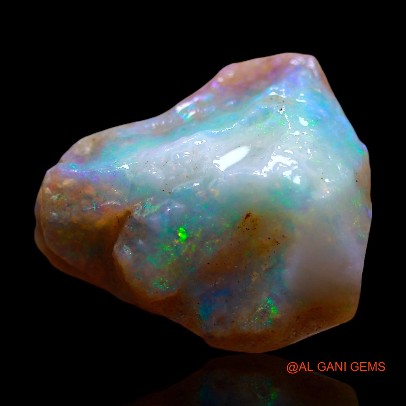 7.00 Cts Natural Australian Fire Opal Fancy Rough Loose Gemstone For Jewelry 15x13x7 mm RE-532