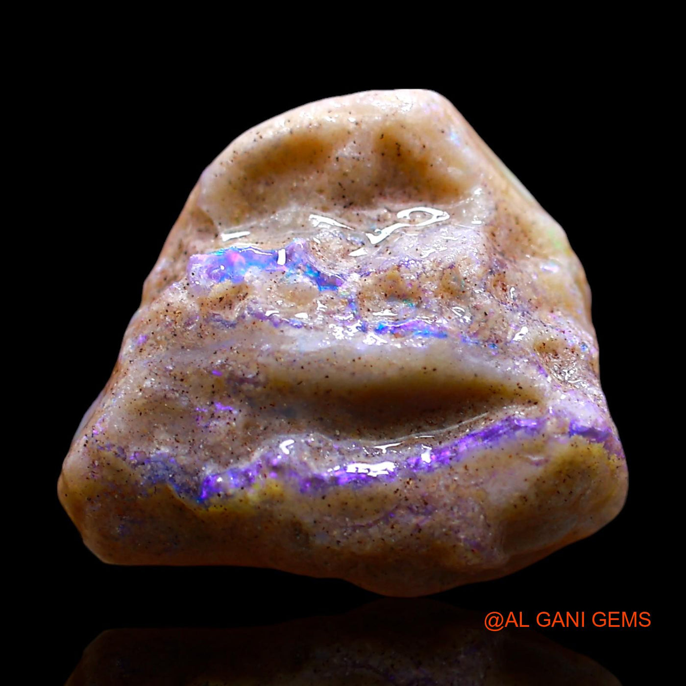 7.00 Cts Natural Australian Fire Opal Fancy Rough Loose Gemstone For Jewelry 15x13x7 mm RE-532