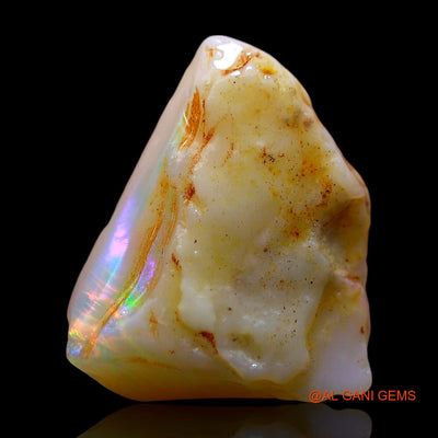 5.00 Cts Natural Australian Fire Opal Loose Gemstone Fancy Rough 15x13x5 mm RE-533