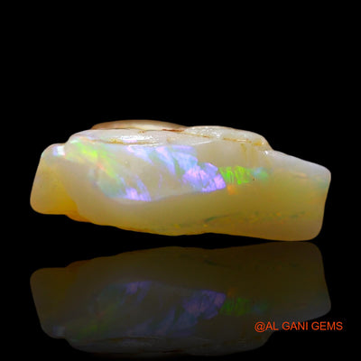 5.00 Cts Natural Australian Fire Opal Loose Gemstone Fancy Rough 15x13x5 mm RE-533