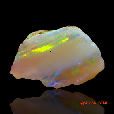 5.00 Cts Natural Australian Fire Opal Loose Gemstone Fancy Rough 15x12x9 mm RE-534