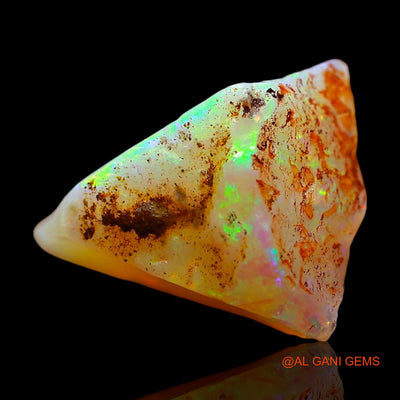5.00 Cts Natural Australian Fire Opal Loose Gemstone Fancy Rough 15x12x9 mm RE-534