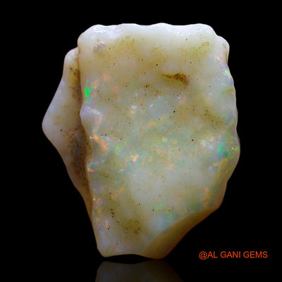 Natural Untreated Fire Opal Loose Gemstone Fancy Rough From Australia 5.00 Cts 16x13x4 mm RE-538