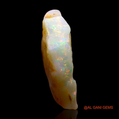Natural Untreated Fire Opal Loose Gemstone Fancy Rough From Australia 5.00 Cts 16x13x4 mm RE-538