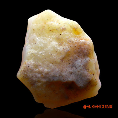 Natural Untreated Fire Opal Loose Gemstone Fancy Rough From Australia 5.00 Cts 16x13x4 mm RE-538