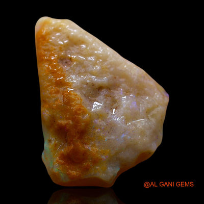 8.00 Cts Natural Australian Fire Opal Fancy Rough Loose Gemstone For Jewelry 19x14x5 mm RE-53