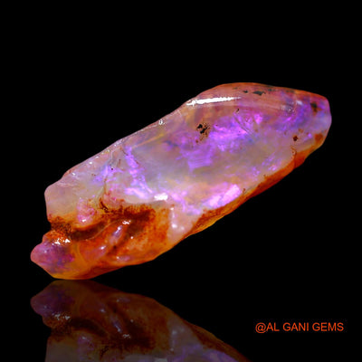 5.00 Cts Natural Australian Fire Opal Fancy Rough Loose Gemstone For Jewelry 19x9x6 mm RE-543