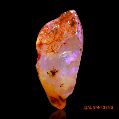 5.00 Cts Natural Australian Fire Opal Fancy Rough Loose Gemstone For Jewelry 19x9x6 mm RE-543