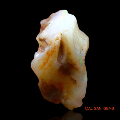 Natural Fire Opal Gemstone 8.00 Cts Loose Fancy Rough From Australia 17x13x9 mm RE-544