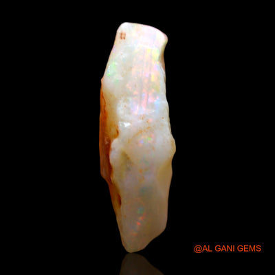 4.00 Cts Natural Australian Fire Opal Loose Gemstone Fancy Rough 14x13x5 mm RE-546
