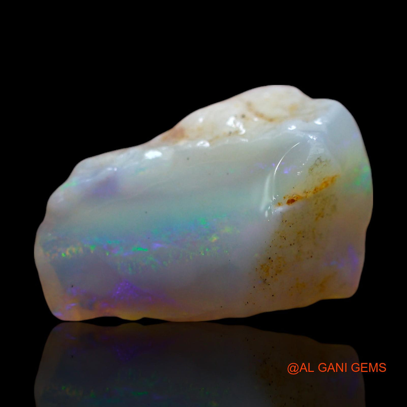5.00 Cts Natural Australian Fire Opal Loose Gemstone Fancy Rough 14x10x7 mm RE-548