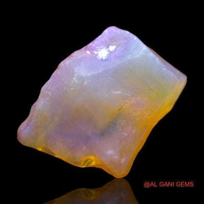 Natural Untreated Fire Opal Loose Gemstone Fancy Rough From Australia 5.00 Cts 14x11x6 mm RE-549