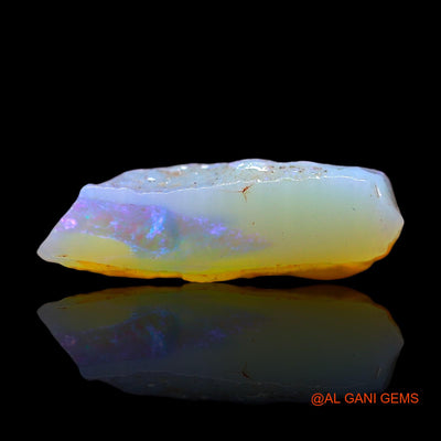 Natural Untreated Fire Opal Loose Gemstone Fancy Rough From Australia 4.00 Cts 15x12x5 mm RE-550