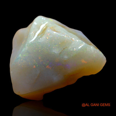 Natural Untreated Fire Opal Loose Gemstone Fancy Rough From Australia 9.00 Cts 13x12x10 mm RE-555