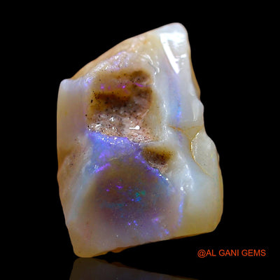 Natural Untreated Fire Opal Loose Gemstone Fancy Rough From Australia 9.00 Cts 13x12x10 mm RE-555
