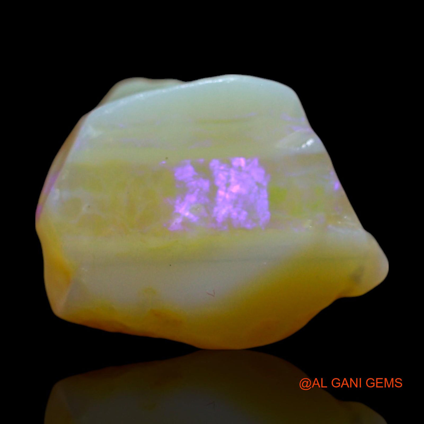 Natural Untreated Fire Opal Loose Gemstone Fancy Rough From Australia 9.00 Cts 14x12x10 mm RE-556