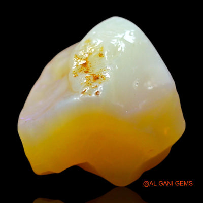 Natural Untreated Fire Opal Loose Gemstone Fancy Rough From Australia 9.00 Cts 14x12x10 mm RE-556
