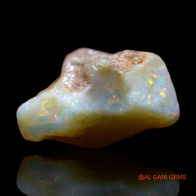 7.00 Cts Unheated Australian Fire Opal Loose Gemstone Fancy Rough Natural 16x14x10 mm RE-557
