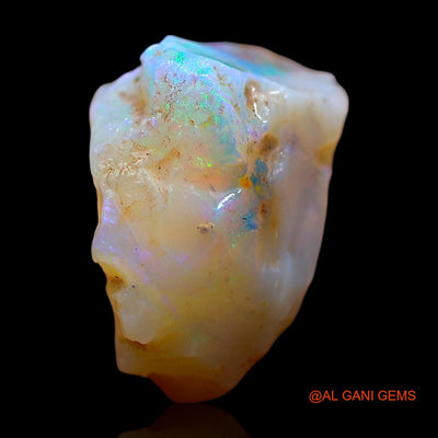 Natural Untreated Fire Opal Loose Gemstone Fancy Rough From Australia 8.00 Cts 14x13x9 mm RE-558